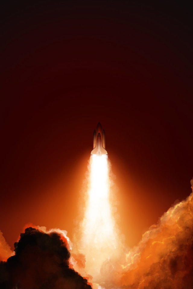 Взлет шатла