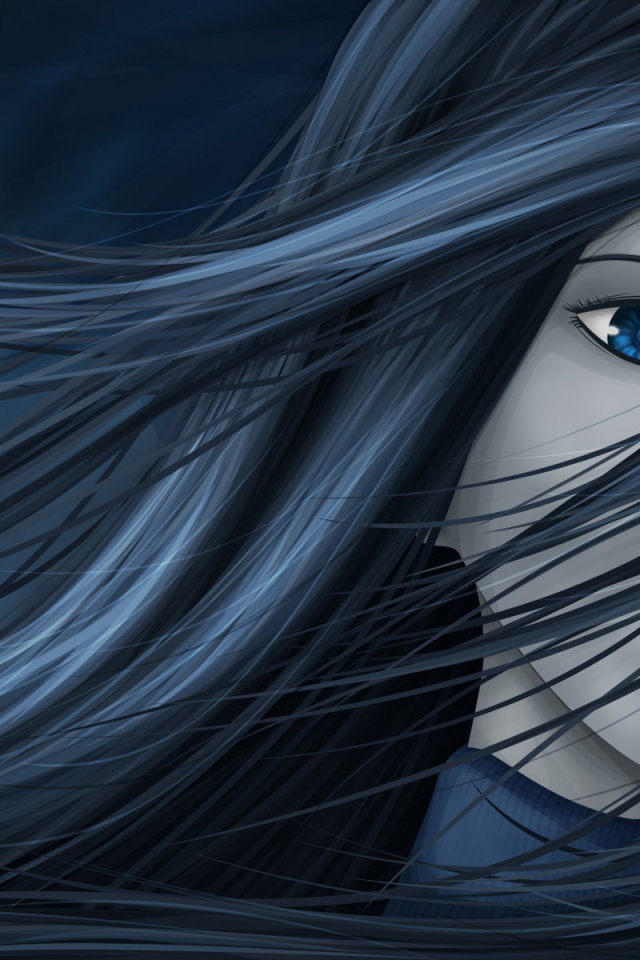 Голубоглазая девица