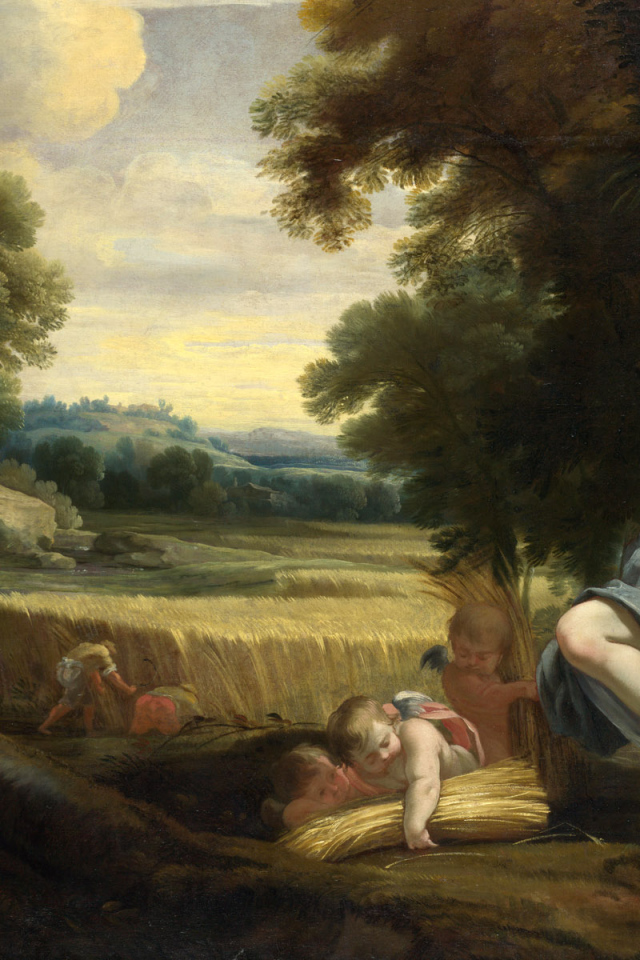 Живопись Дети на поле