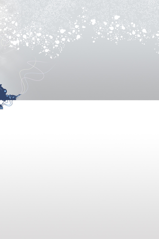 Графический снег