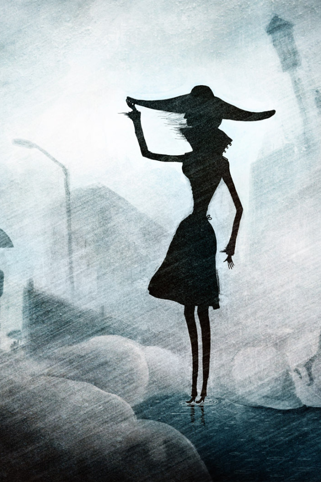 Сильный дождь