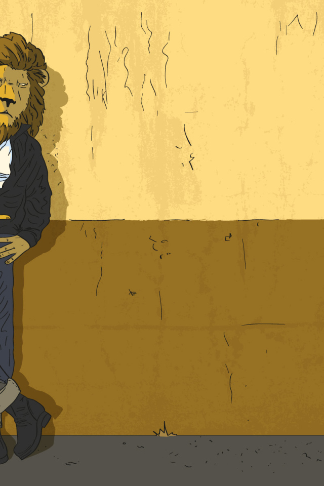 Городской лев