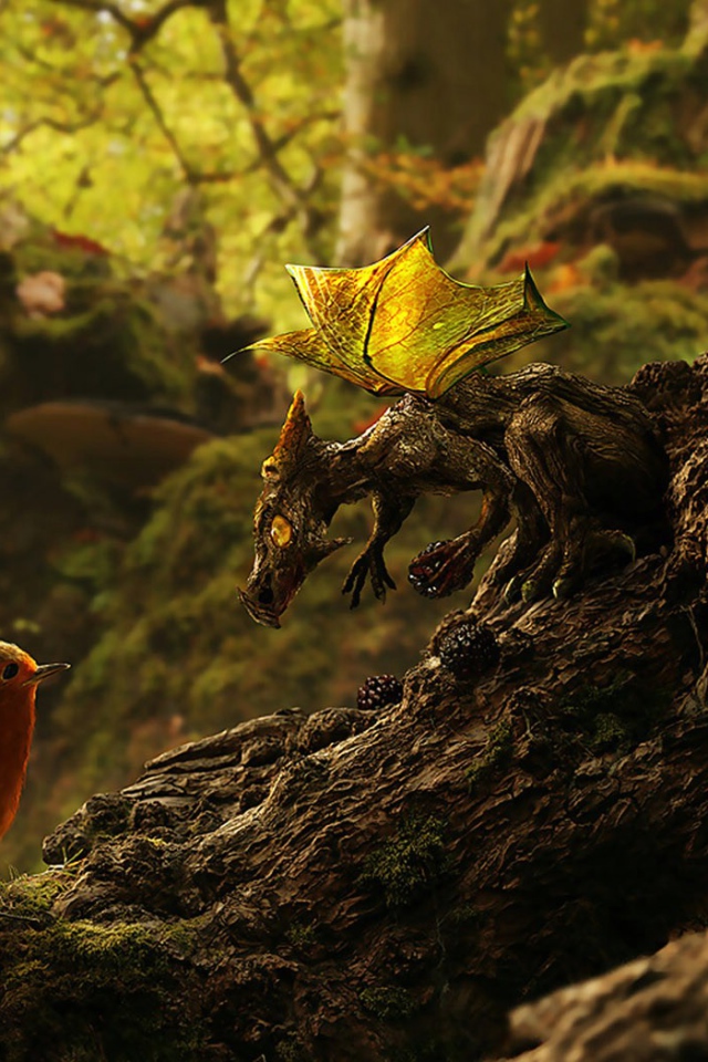 Птица и дракон