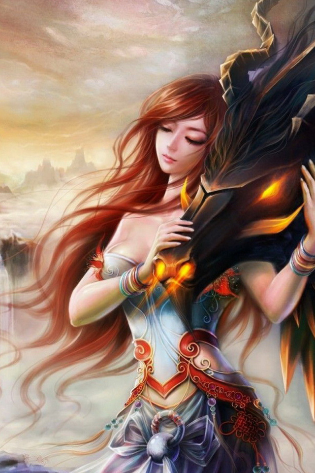 Девушка и дракон