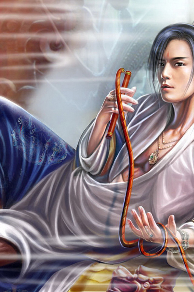 Раскуривая кальян