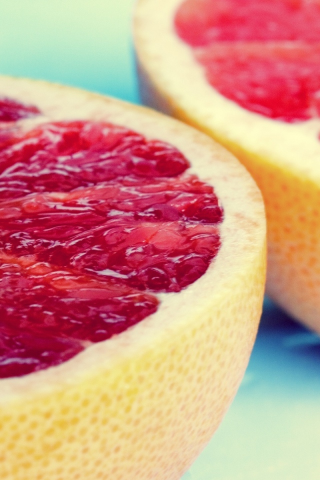 Кусочки грейпфрута