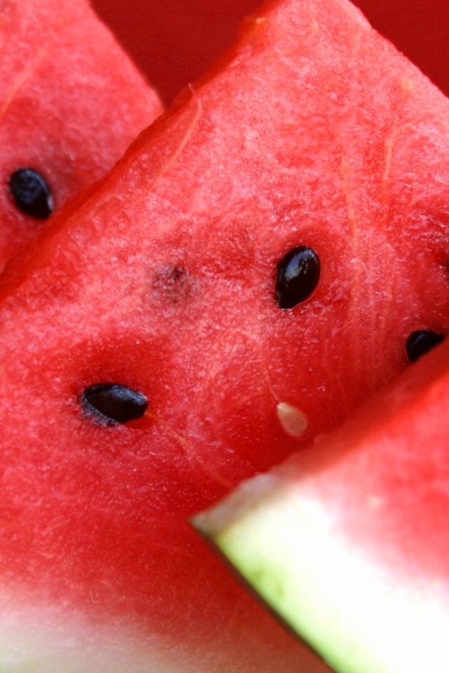 Кусочки сочного арбуза