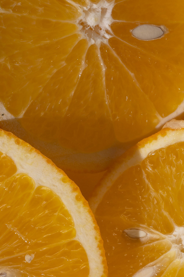 Дольки апельсина