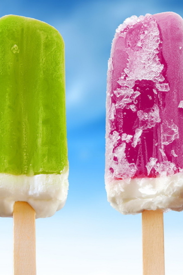Мороженое на палочке