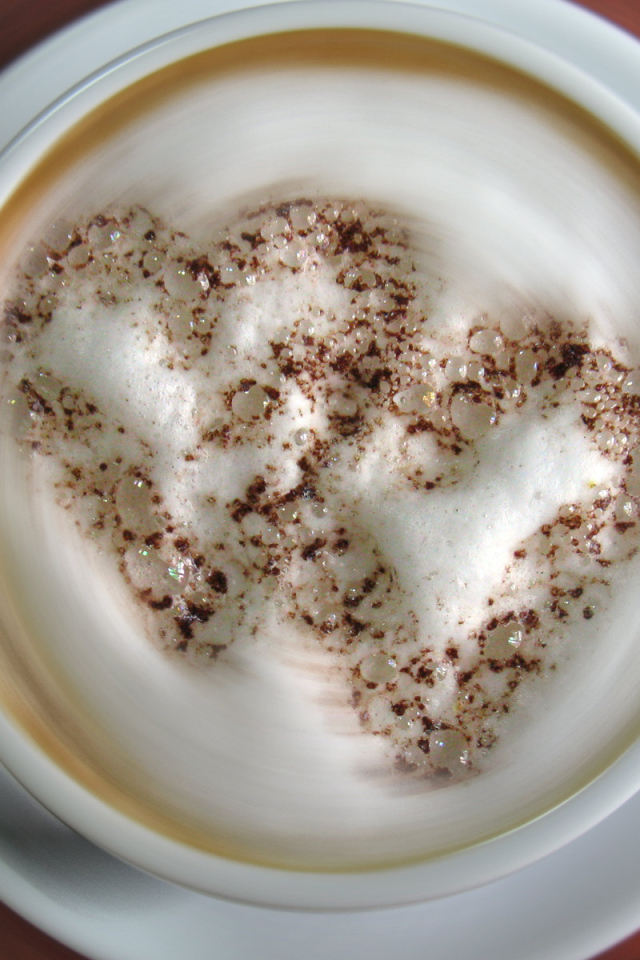 Чашка кофе капучино