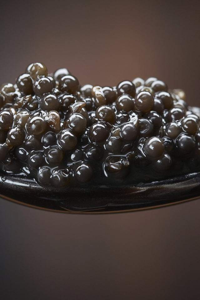 Ложка с икрой