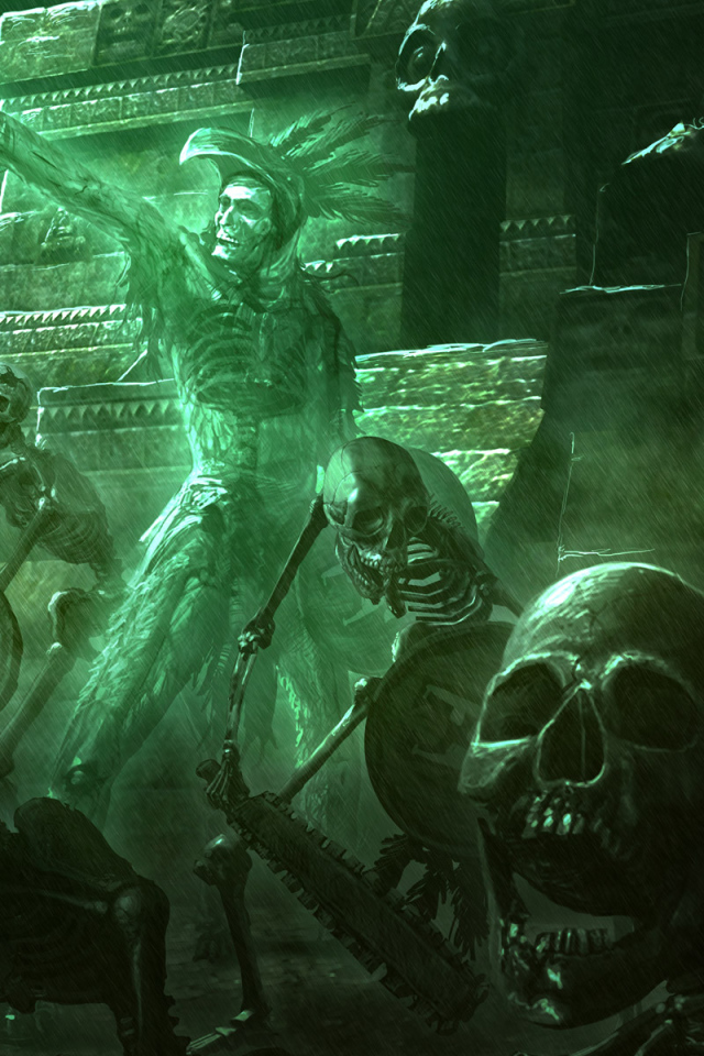 Ацтеки Black and White 2