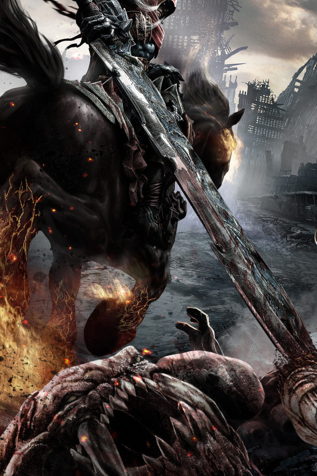 многообещающий экшен Darksiders