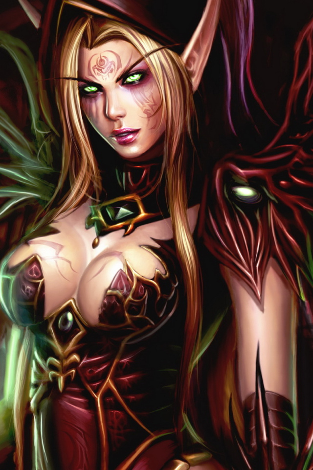 Кровавая Эльфийка