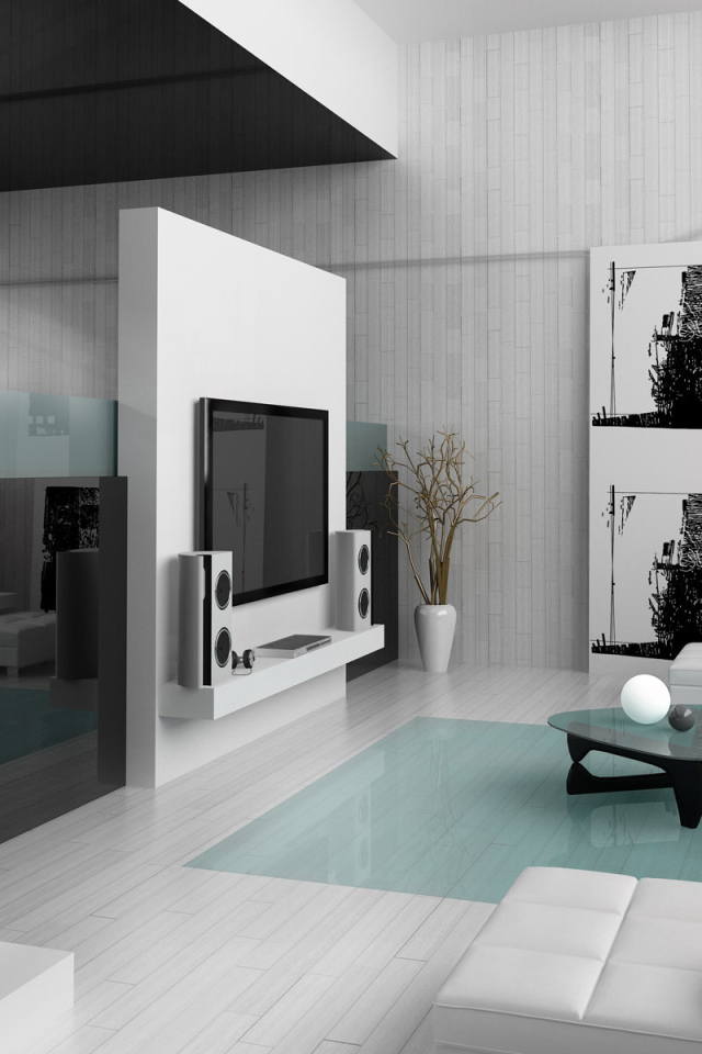 Интерьер гостинной