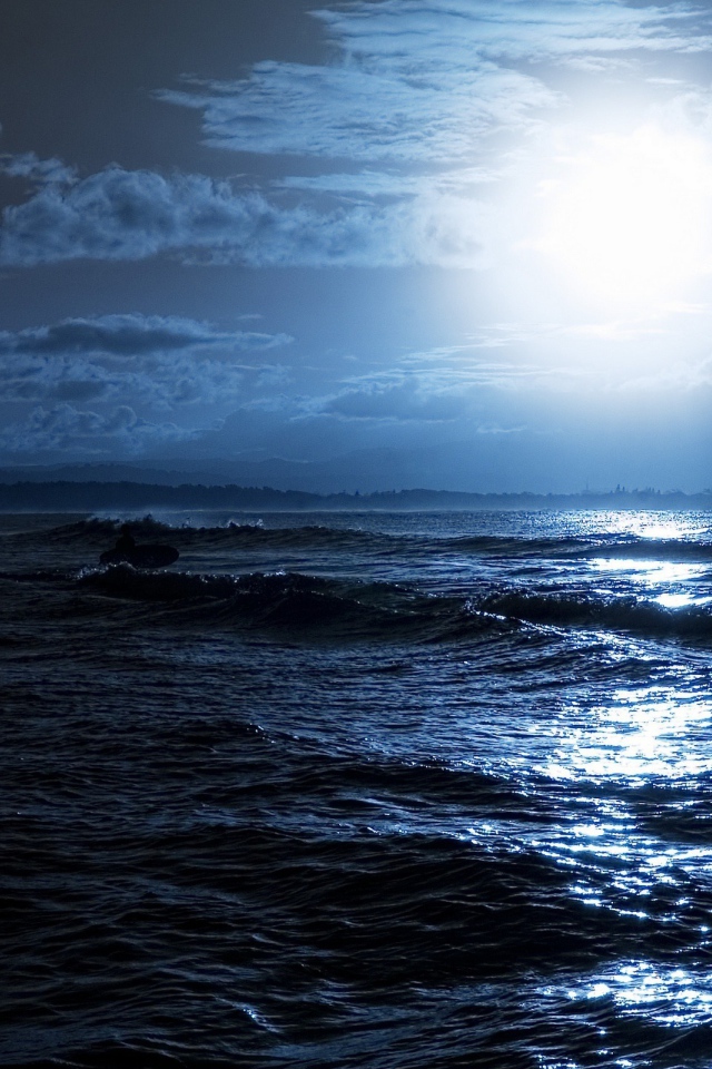 Море после заката