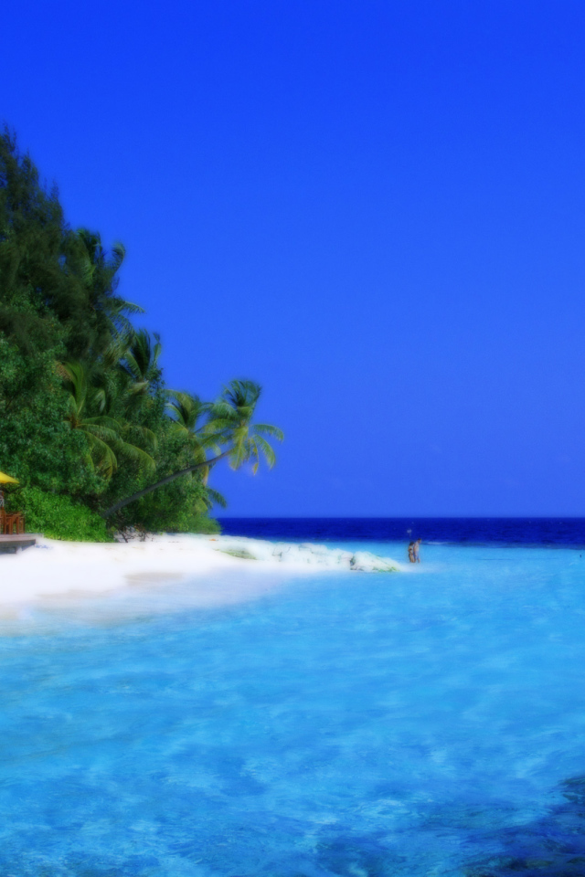 Пляж на острове