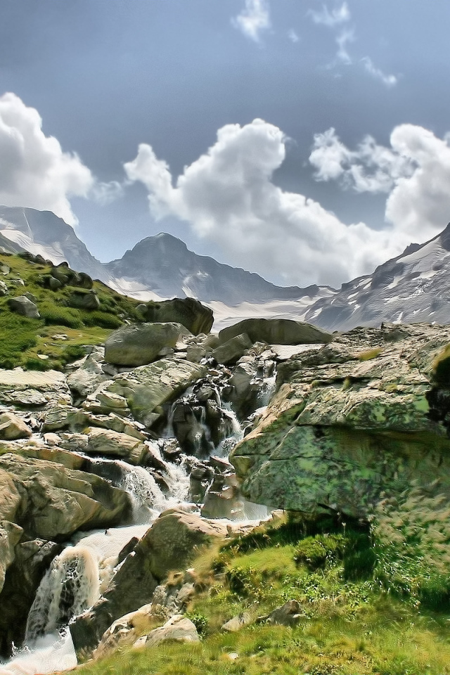 Ручей в горах