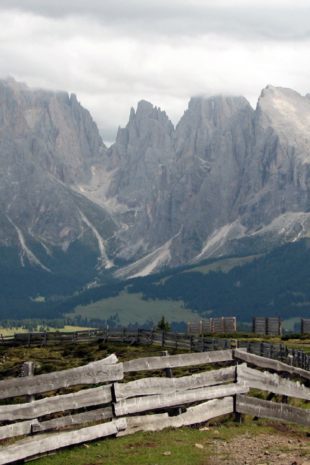 Забор уходящий ввысь