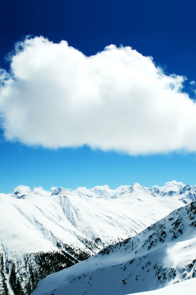 Заснеженые вершины