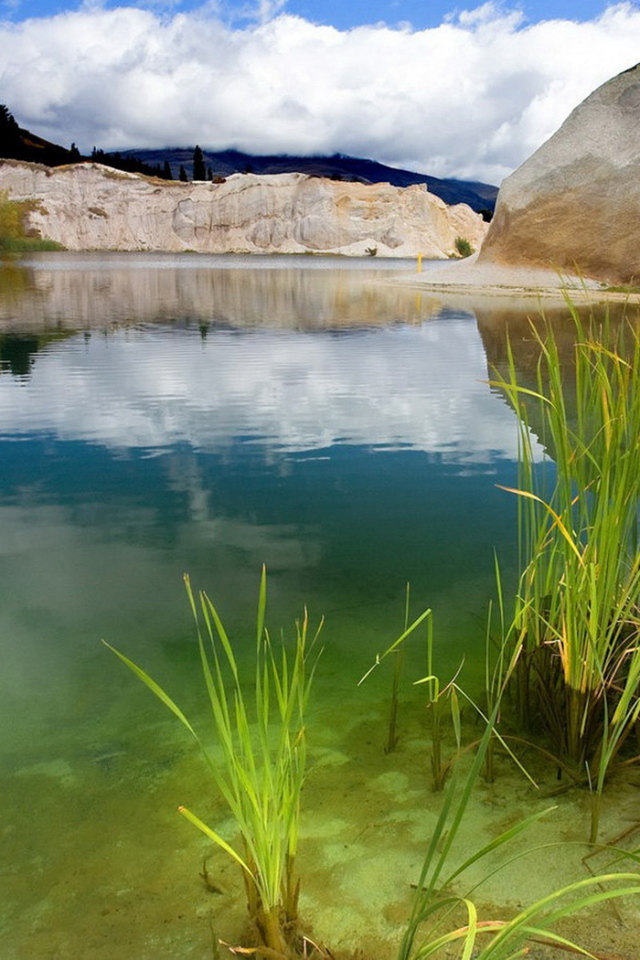 Зеленая вода