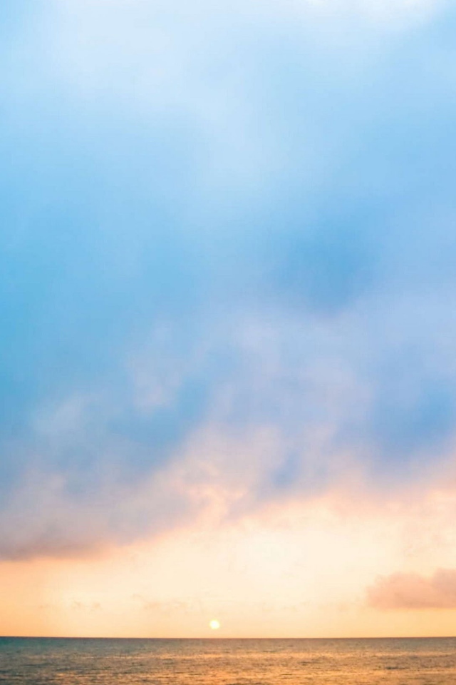 Закат Море Небо