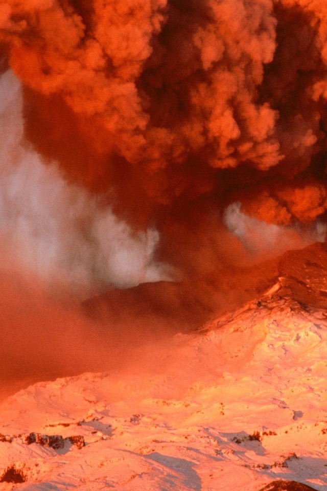 Вулканический пепел