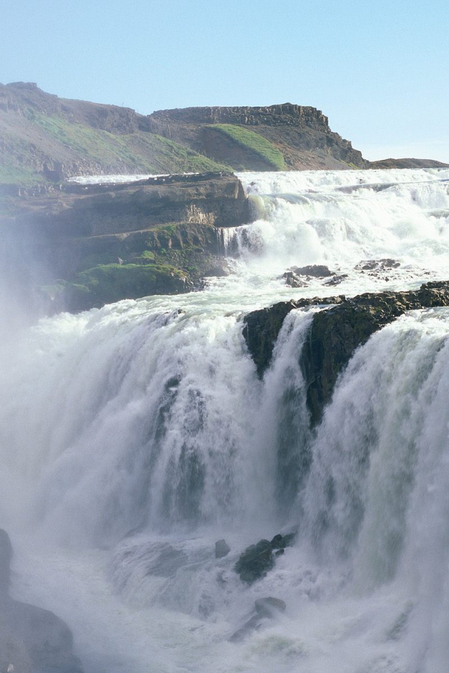 Золотой водопад Исландия