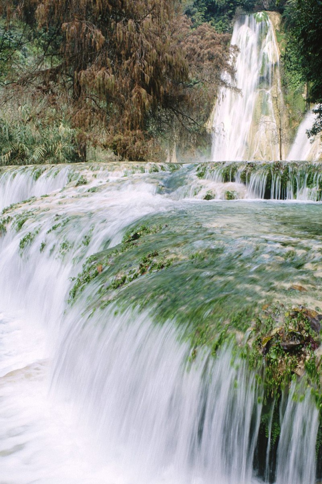 Водопады Minas Vejas Мексика