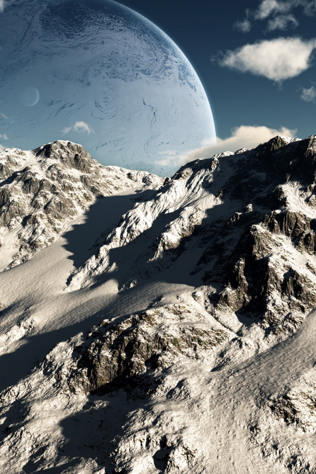 Горы и планета