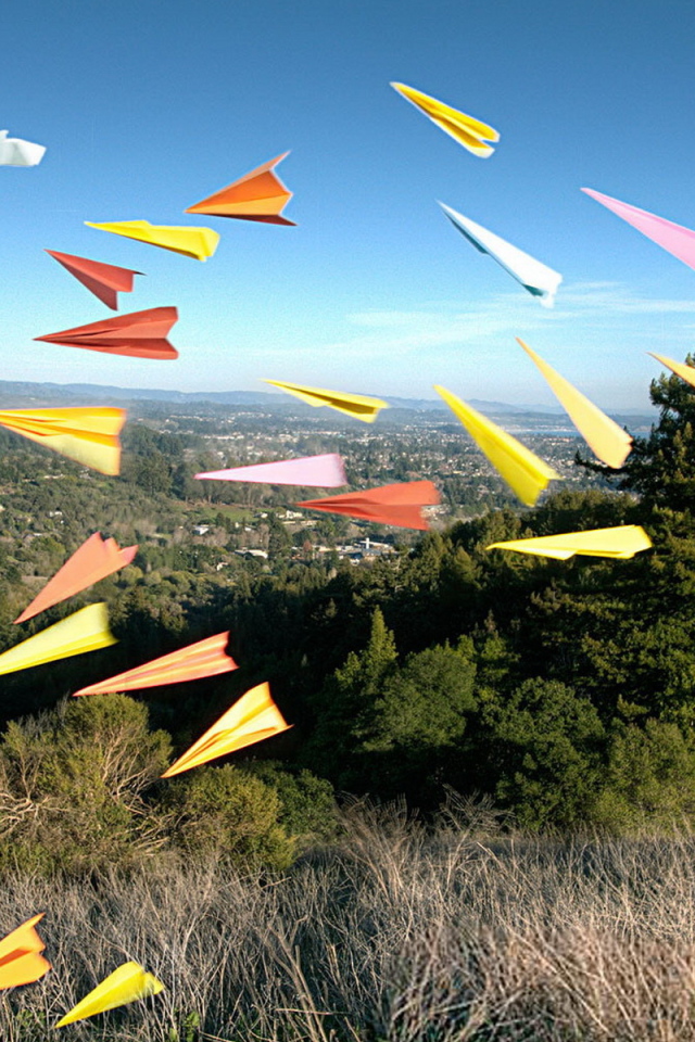 Бумажные самолетики