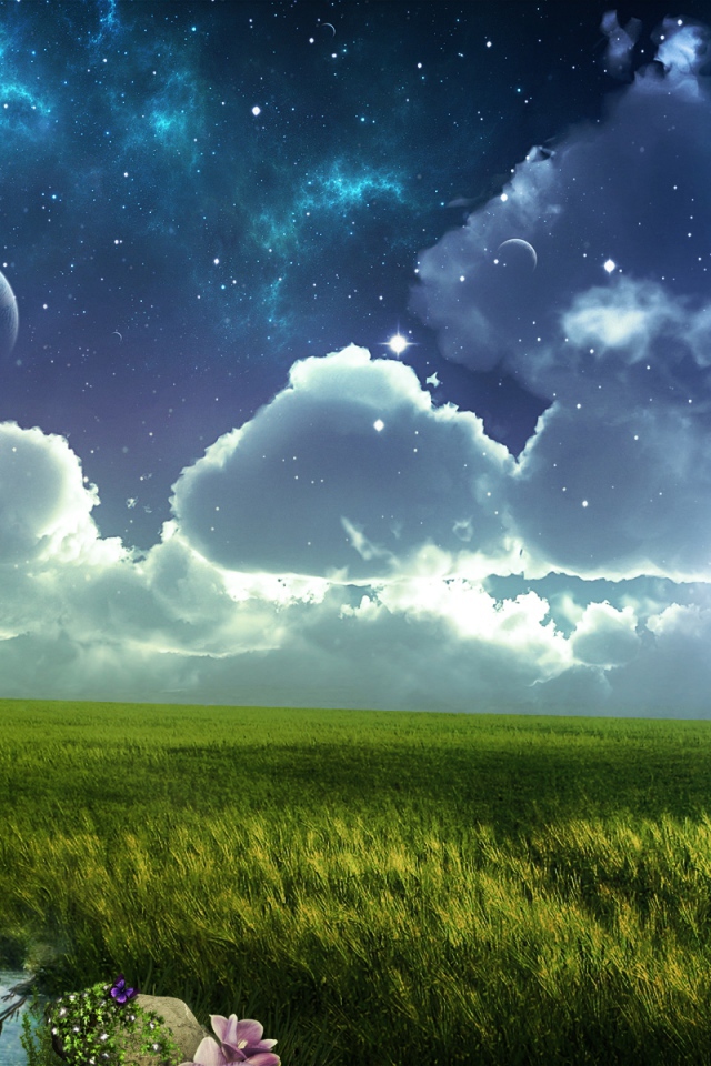 Весна в гламурном фотошопе