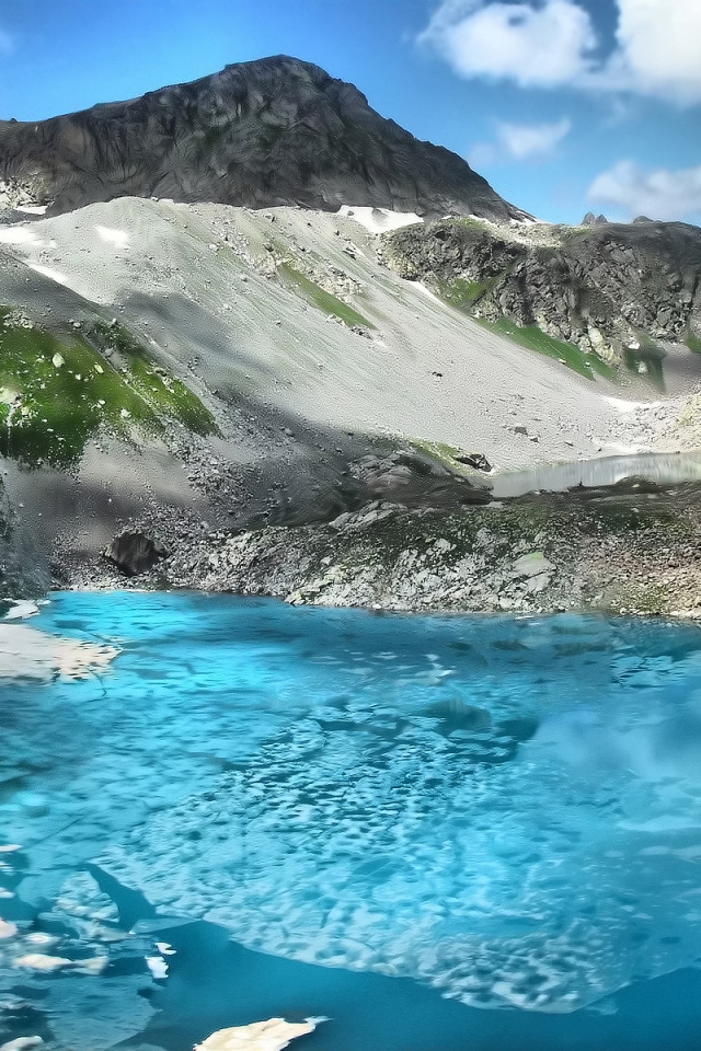 Озеро в горах