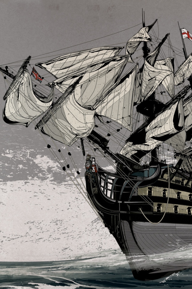 Английский корабль