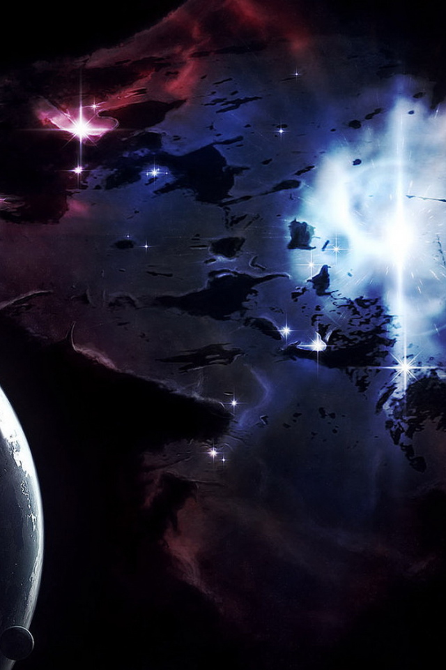 В космическом пространстве