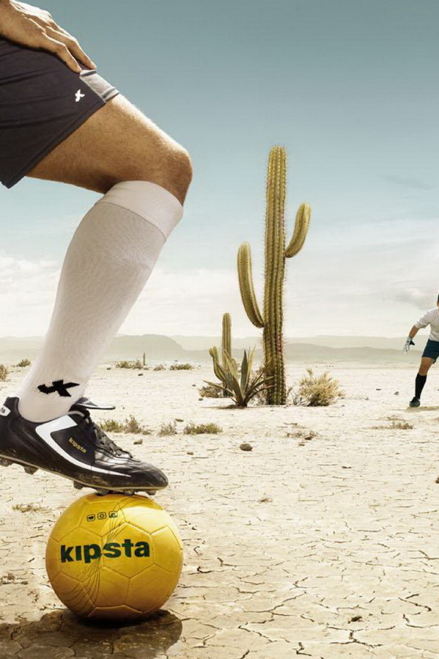 Футбол в пустыне