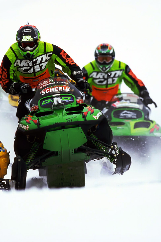 Snowmobile Racing