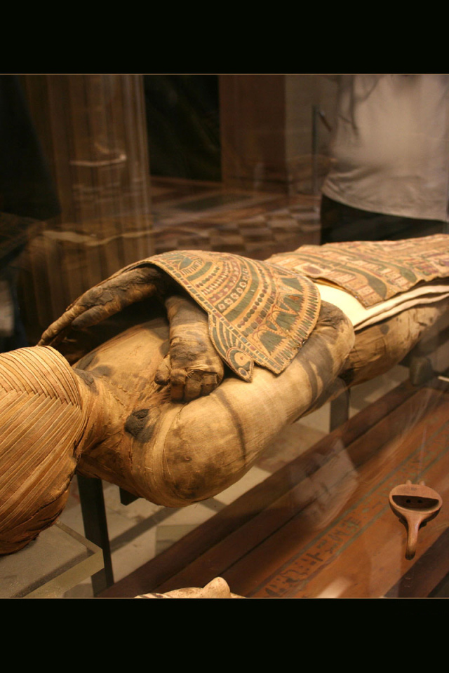 Мумия в Лувре