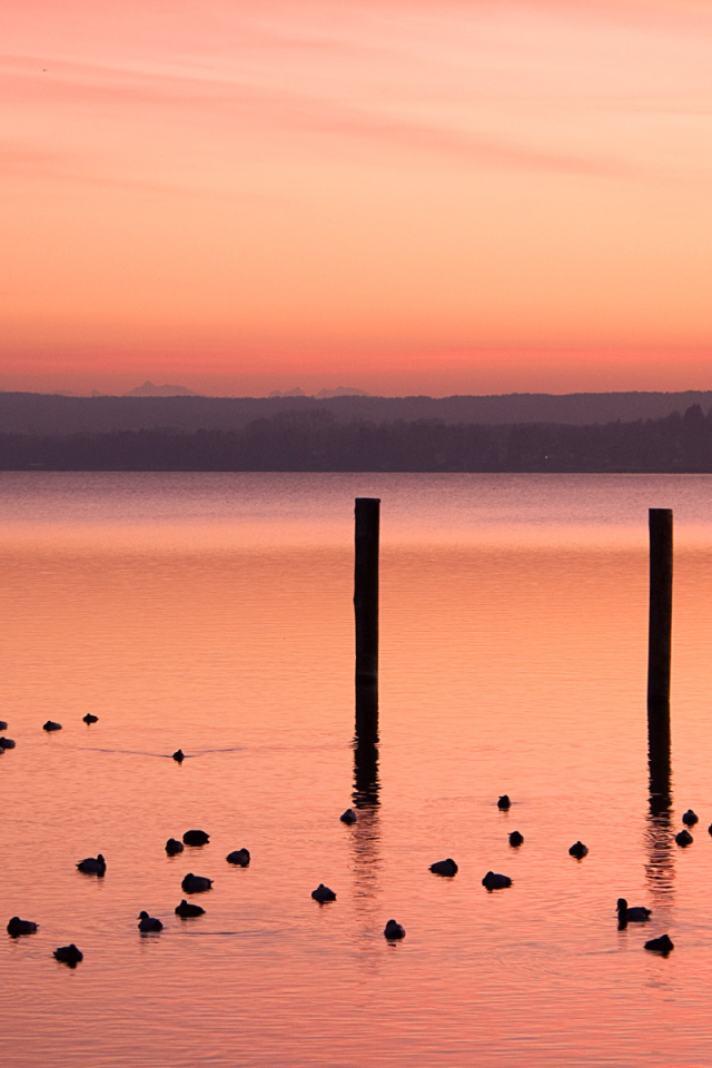 Красный закат