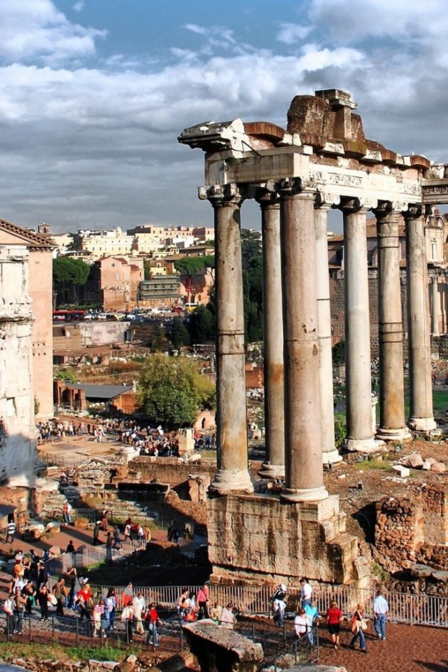 Развалины старого Рима