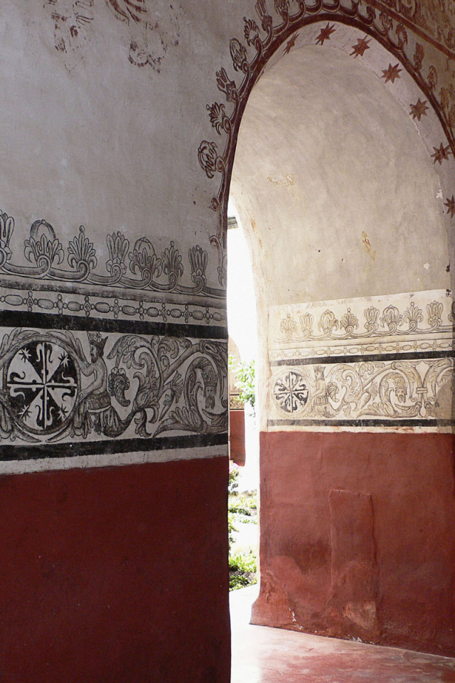 Роспись на стенах