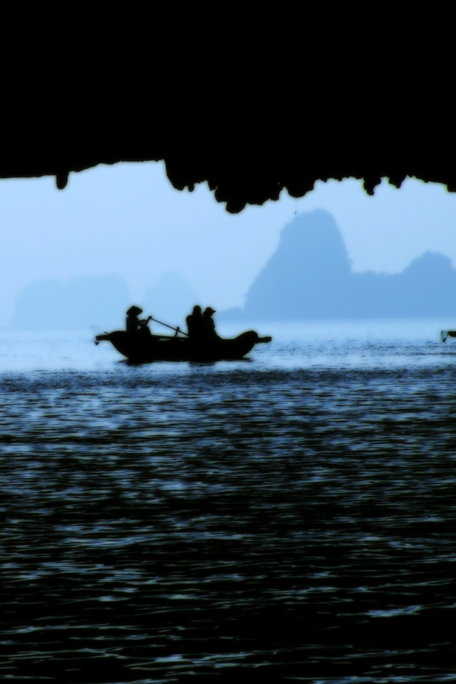 Халонг Бей Вид из пещеры