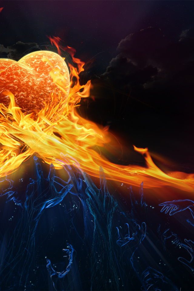 Пламя, лед, сердце