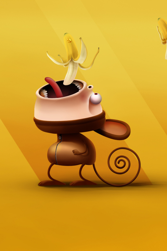 Обезьянка и бананы