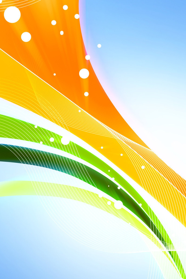 Разноцветные линии