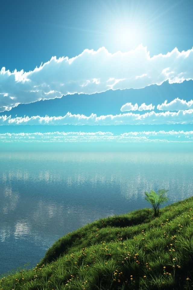 На берегу озера