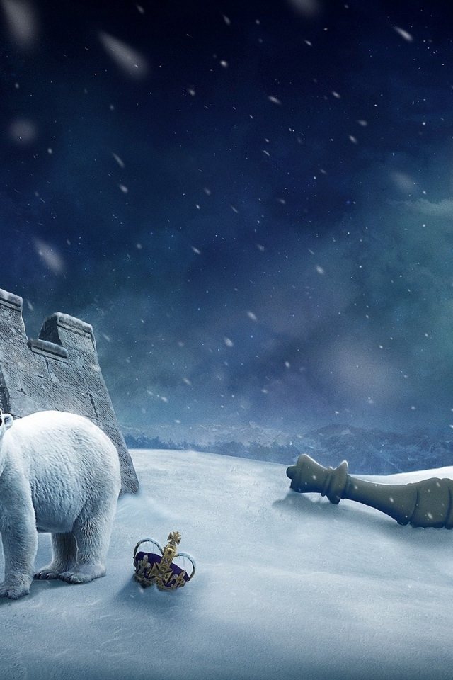 Белые медведи и шахматы