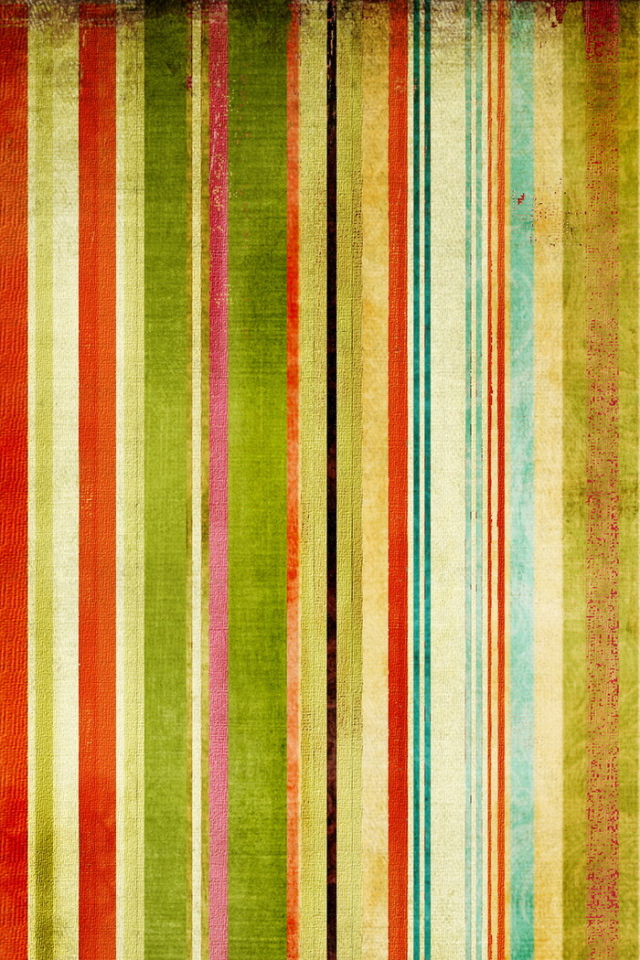 Полосатая обоя