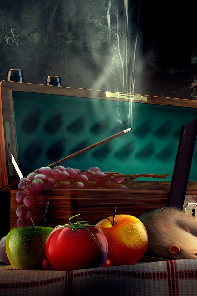 Необычный натюрморд