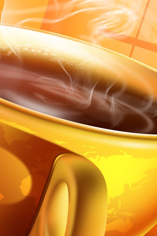 3D Чашка чая